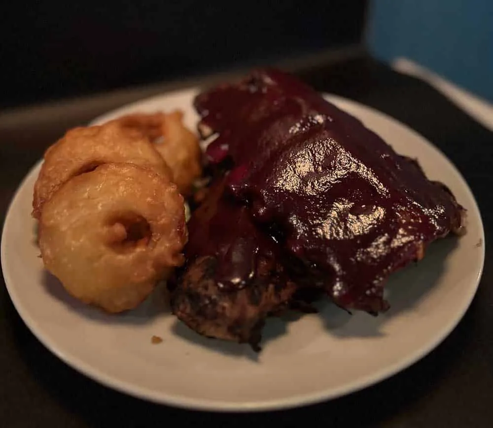 Bar-B-Q Pork Ribs on ami Full Rack