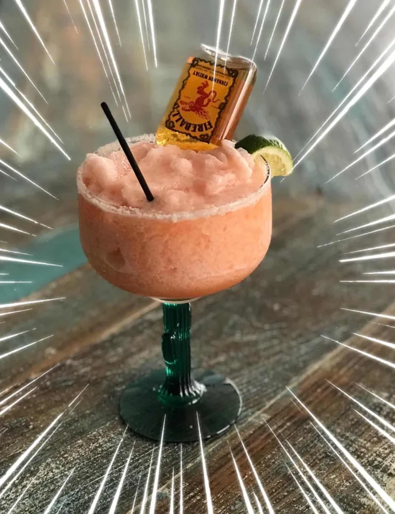 Fruit Liquor Drink with Fireball