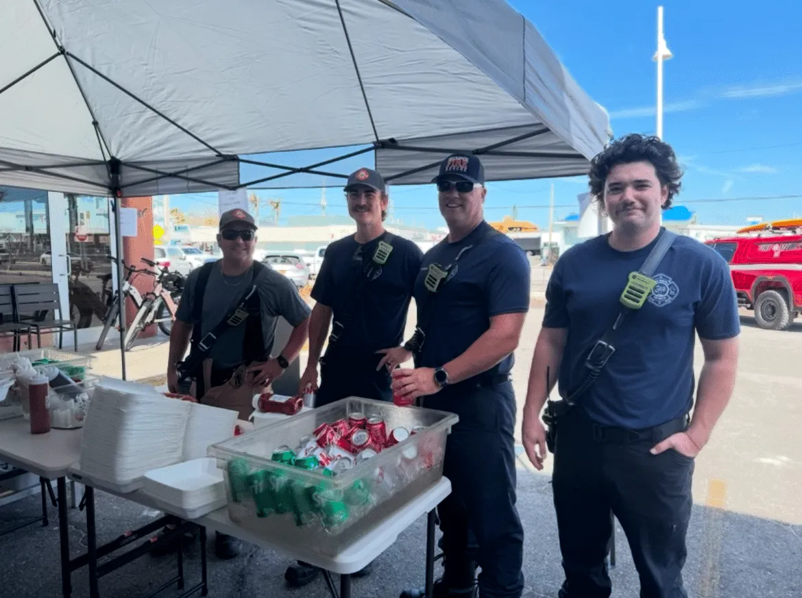 Hurricane Hanks First Responder Support: Refreshments and Relief for Heroes