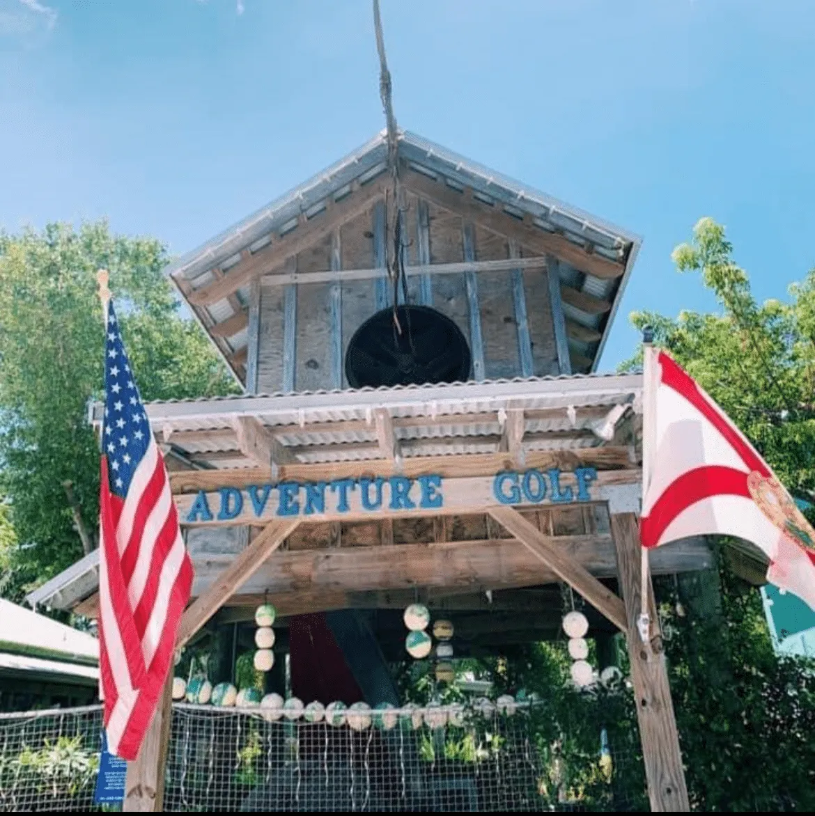 The Fish Hole Miniature golf Anna maria
