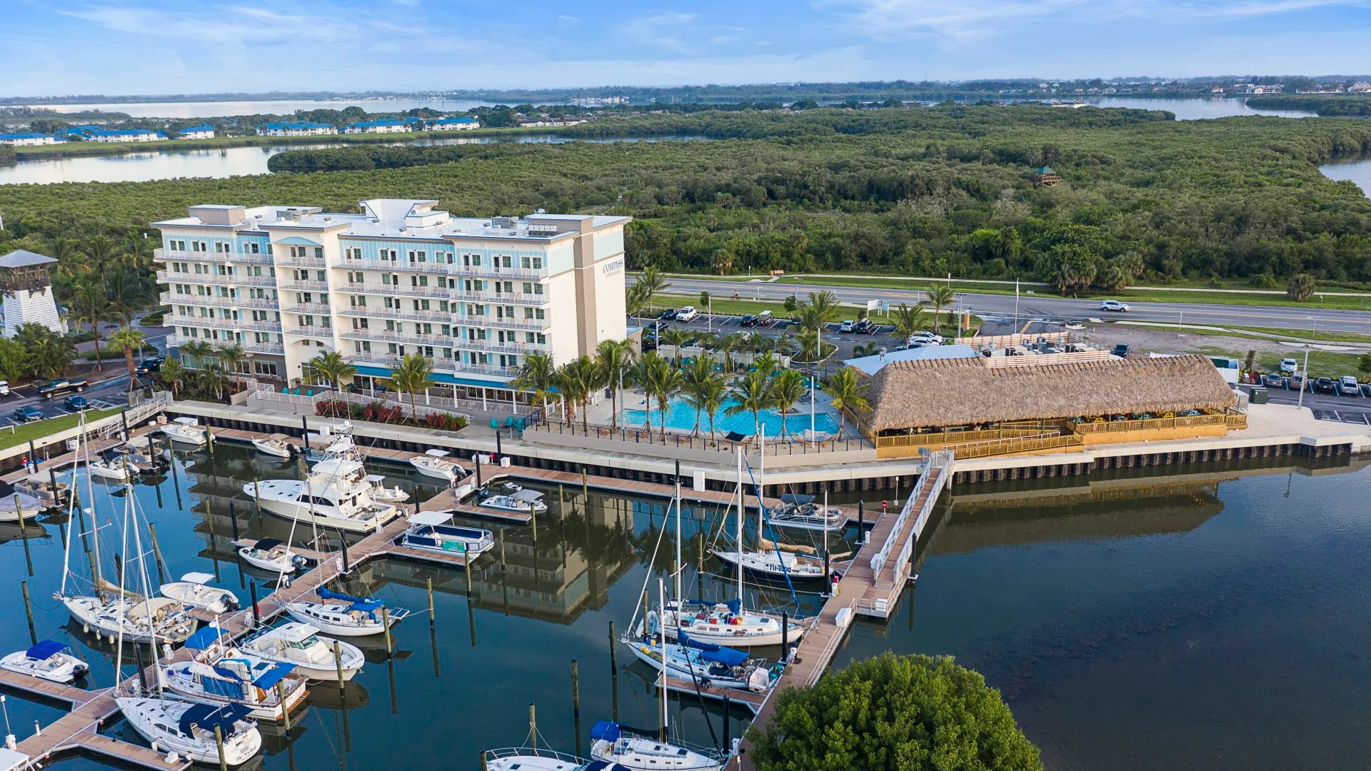The Compass Hotel Restaurants – Hurricane Hanks is Right Nearby!